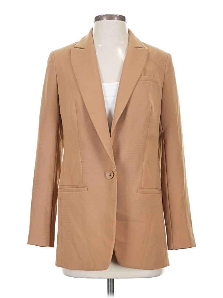 Click to view more detailed imagery on our partner's website Pre-owned Express Blazer Jacket In Brown