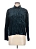 Something Navy Teal Long Sleeve Blouse Size M - photo 1