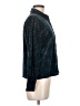 Something Navy Teal Long Sleeve Blouse Size M - photo 4