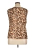 Chico's Brown Sleeveless Blouse Size XL (3) - photo 2