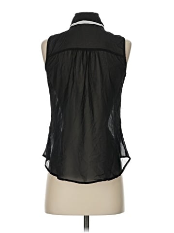 Edge Sleeveless Blouse (view 2)