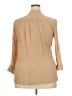 Cocomo Tan Long Sleeve Blouse Size 2X - photo 2