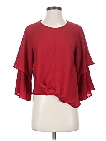 Everly 3/4 Sleeve Blouse (view 1)