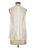 Theory Ivory Sleeveless Blouse Size 00 - 0 - photo 1