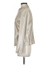Doncaster Collection 100% Leather Metallic Ivory Leather Jacket Size 6 - photo 5