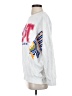 Trafaluc by Zara Graphic White Sweatshirt Size S - photo 5