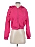 Shein 100% Polyester Pink Zip Up Hoodie Size S - photo 1