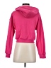 Shein 100% Polyester Pink Zip Up Hoodie Size S - photo 2