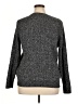 Kim Rogers 100% Cotton Tweed Gray Pullover Sweater Size XL - photo 2