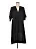 BCBGMAXAZRIA Solid Black Casual Dress Size M - photo 1