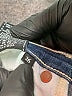 7 For All Mankind Hearts Blue Jeans Size 26 waist - photo 9