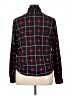 Eden & Olivia Plaid Black Long Sleeve Blouse Size XL - photo 2