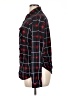 Eden & Olivia Plaid Black Long Sleeve Blouse Size XL - photo 5