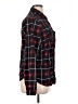 Eden & Olivia Plaid Black Long Sleeve Blouse Size XL - photo 4