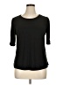 Diana Belle Black 3/4 Sleeve Top Size XL - photo 1