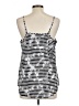 Faded Glory 100% Polyester Silver Sleeveless Blouse Size L - photo 2