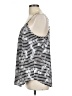 Faded Glory 100% Polyester Silver Sleeveless Blouse Size L - photo 5