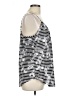 Faded Glory 100% Polyester Silver Sleeveless Blouse Size L - photo 4