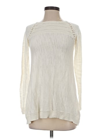 Knitted & Knotted Pullover Sweater (view 1)