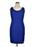 Assorted Brands Solid Blue Casual Dress Size 16 - photo 1