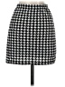 Shein Houndstooth Black Casual Skirt Size XS - photo 2