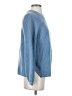 Ann Taylor Solid Blue Pullover Sweater Size S - photo 4