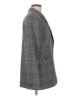 Something Navy Plaid Gray Blazer Size M - photo 4