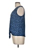 Cato Blue Sleeveless Blouse Size M - photo 5