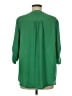 BCBGMAXAZRIA 100% Polyester Green 3/4 Sleeve Blouse Size M - photo 2