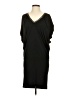 Moda International Solid Black Cocktail Dress Size XS - photo 1