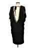 Moda International Solid Black Cocktail Dress Size XS - photo 2