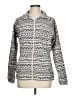 Columbia 100% Polyester Silver Cardigan Size L - photo 1