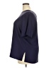Notations 100% Polyester Blue Short Sleeve Blouse Size 2X - photo 5
