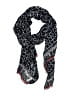 Ann Taylor LOFT Outlet 100% Rayon Black Blue Scarf One size - photo 1