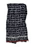 Ann Taylor LOFT Outlet 100% Rayon Black Blue Scarf One size - photo 2