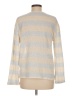 Zara Stripes Silver Ivory Pullover Sweater Size M - photo 2
