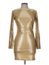 Forever 21 Metallic Gold Cocktail Dress Size L - photo 1