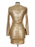 Forever 21 Metallic Gold Cocktail Dress Size L - photo 2