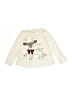 First Impressions Ivory Long Sleeve T-Shirt Size 3T - photo 1