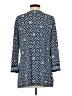 JM Collection Blue 3/4 Sleeve Blouse Size S - photo 2