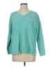 Pulse Solid Teal Blue Pullover Sweater Size M (estimated) - photo 1