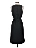 J.Crew 100% Polyester Solid Black Casual Dress Size 2 (petite) - photo 2
