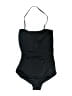 Jaclyn Smith Solid Black One Piece Swimsuit Size 14 - photo 2