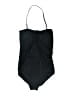 Jaclyn Smith Solid Black One Piece Swimsuit Size 14 - photo 1