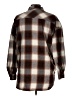 Passport Plaid Brown Coat Size L - photo 2