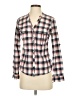 Columbia Plaid Pink Long Sleeve Button-Down Shirt Size XS - photo 1