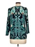 By Design Teal 3/4 Sleeve Blouse Size L - photo 2
