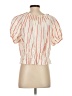 Lewit Orange Short Sleeve Blouse Size XS - photo 2