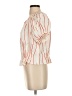 Lewit Orange Short Sleeve Blouse Size XS - photo 5