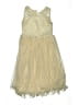 Pink & Violet 100% Polyester Gold Ivory Dress Size 14 - photo 1